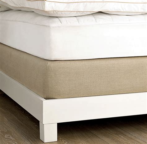 how to cover box spring and metal frame|fitted sheet over box spring.